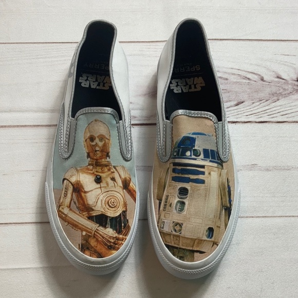 Sperry LIMITED EDITION Star Wars Slip On Sneakers - Picture 1 of 12